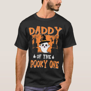 T-shirt Papa du Éffrayant, 1er anniversaire Halloween