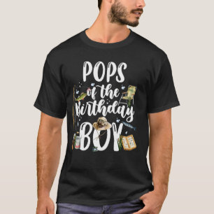 T-shirt Papa du garçon fêté Famille de pêcheurs assortie