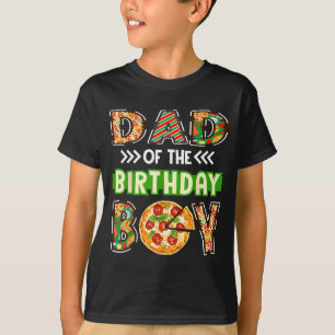T-shirt Papa du garçon garçon d'anniversaire amoureux de p
