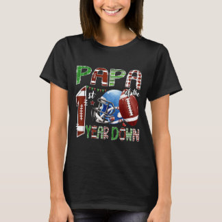 T-shirt Papa du garçon qui fête son anniversaire 1 an Foot