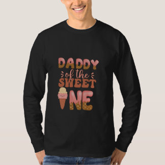 T-shirt Papa du petit chou 1er anniversaire Amour de glace