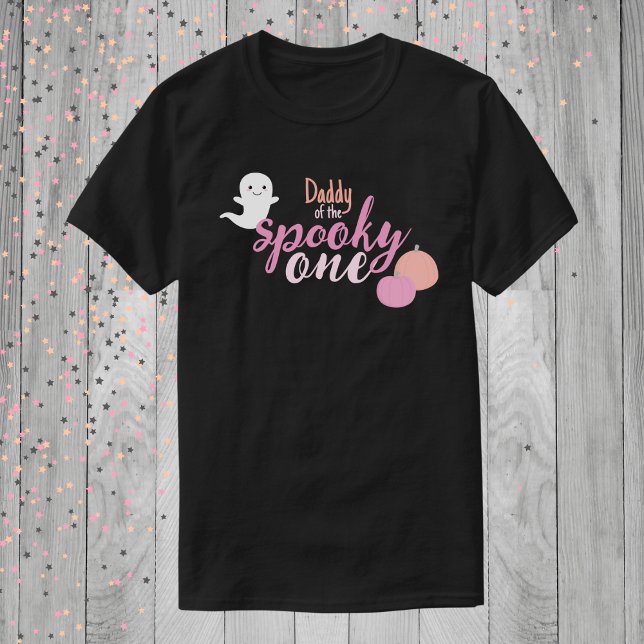 T-shirt Papa du premier anniversaire de la Éffrayante One  (Dad of the birthday girl)