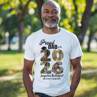 T-shirt Papa d'un diplômé de 2026