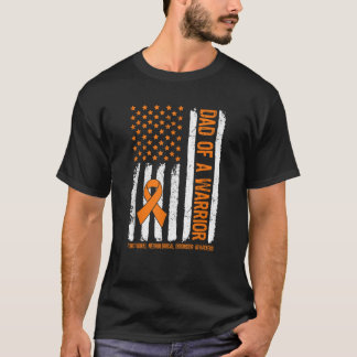 T-shirt Papa D'Un Guerrier Trouble Neurologique Fonctionne