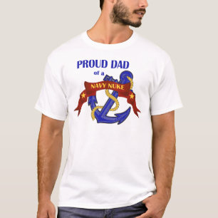 T-shirt Papa d'une arme nucléaire de marine