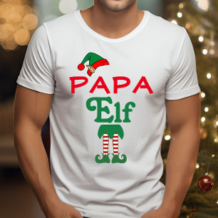 T-shirt Papa Elfe
