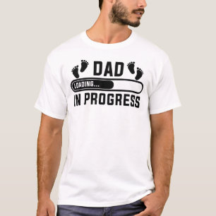 T-shirt papa en cours Première fois drôle papa
