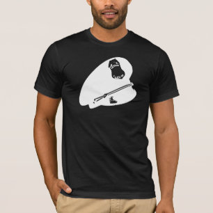 T-shirt Papa en cuir, les DOM, casquette de cannette de