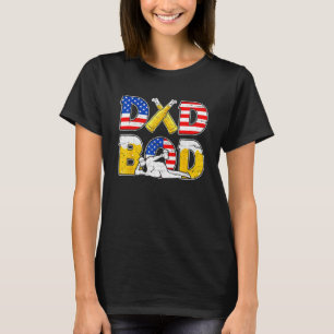 T-shirt Papa en forme buvant l'amour salle de sport drôle
