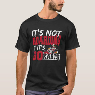 T-shirt Papa en karting Ce n'est pas thésauriser la course