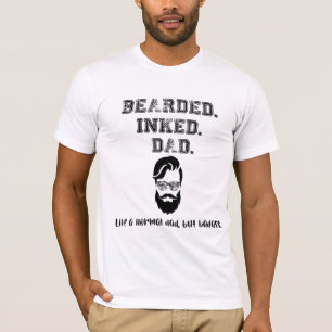 T-shirt Papa Enceint, Papa Badass, Fête des pères
