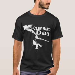 T-shirt Papa escalade rock