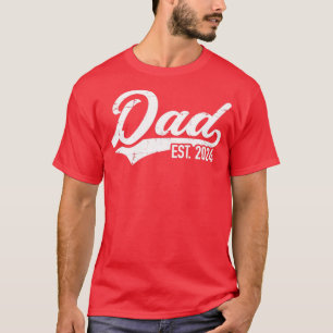 T-shirt Papa est 2024 faire-part de grossesse