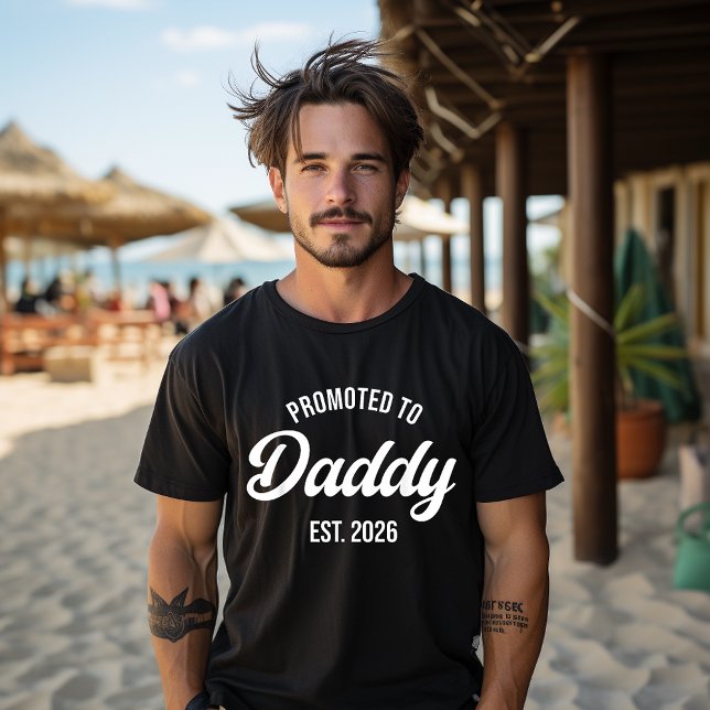 T-shirt Papa Est 2026 Papa À Être Nouveau Papa 2026 (Créateur téléchargé)