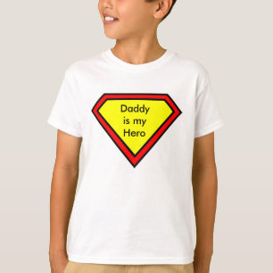 T-shirt Papa Est Mon Héros