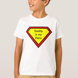 T-shirt Papa Est Mon Héros