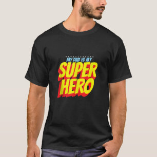 T-shirt Papa est mon super-héros Fête du Père Hommes's Pap