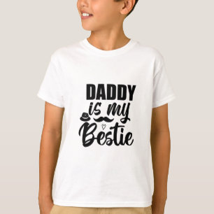 T-shirt Papa est My Bestie, Special Bond avec ton papa