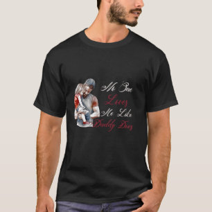 T-shirt Papa et Fille-Personne ne m'aime comme papa fait