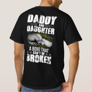 T-shirt Papa et fille un lien qui ne peut pas être cassé