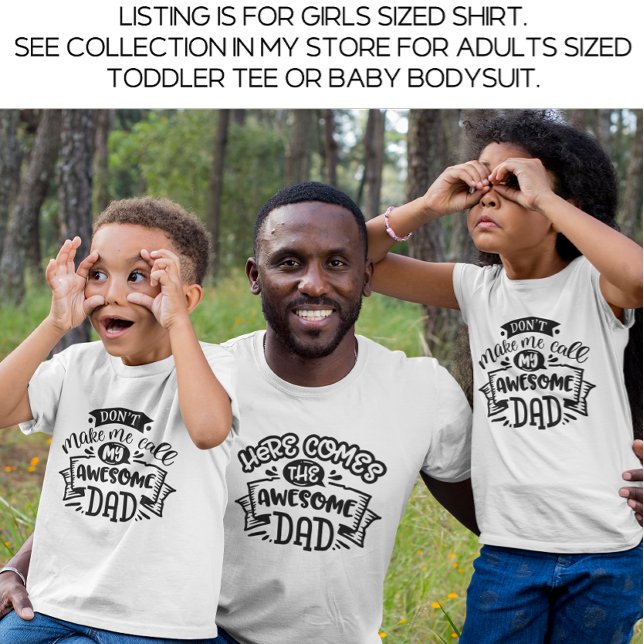 T-shirt Papa et moi ne me fais pas appeler mon merveilleux (Créateur téléchargé)