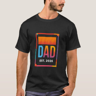 T-shirt PAPA ÉTABLI 2026 Typographie Minimaliste