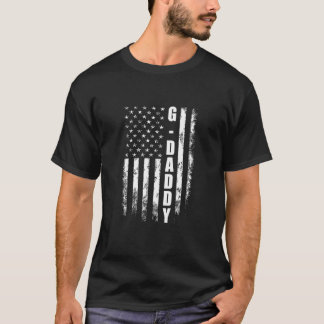 T-shirt Papa Fête des pères Fils Fille Petits-enfants