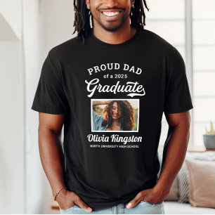 T-shirt Papa fier d'un diplômé de 2026 Photo