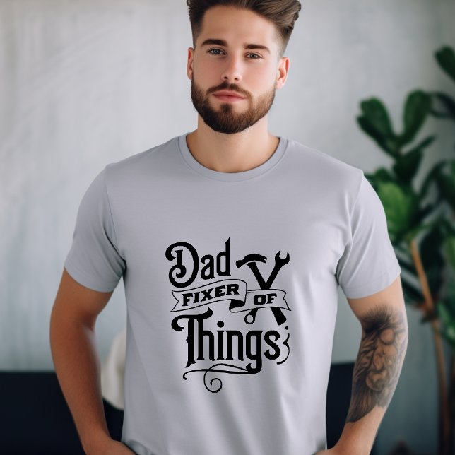 T-shirt Papa, Fixer des objets (Créateur téléchargé)