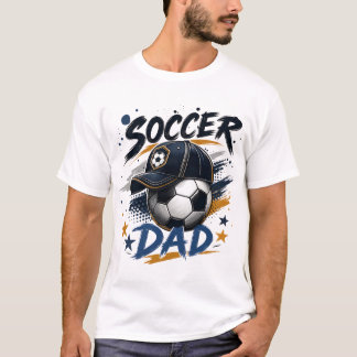 T-shirt Papa footballeur