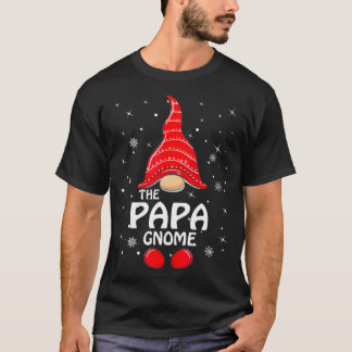 T-shirt Papa Gnome Famille Correspondance Noël Drôle Cadea