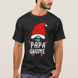 T-shirt Papa Gnome mignonne drôle Pyjama de Noël Matchin