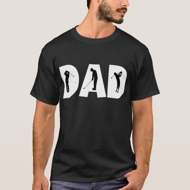T-shirt papa Golf (Devant)