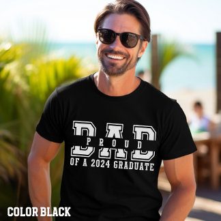 T-shirt Papa Graduation-Fier Papa d'une chemise 2024 Gradu