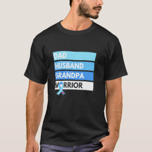 T-shirt Papa Grand-père Mari Sensibilisation au diabète Gu