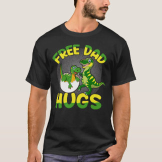 T-shirt Papa Gratuit Accrocs Dinosaur Papa & Enfant | Le p