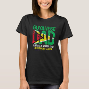T-shirt Papa guyanais homme comme papa normal sauf beaucou