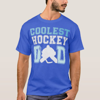 T-shirt Papa Hockey le Plus Cool