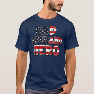 T-shirt Papa Hus Hero