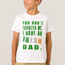 Papa irlandais effrayé