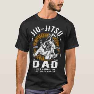 T-shirt Papa Jiu Jitsu Combattant pour les papas de MMA