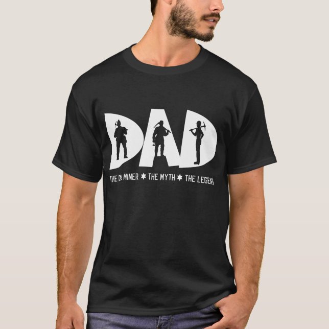 T-shirt Papa le cadeau de fête des pères de légende de (Devant)