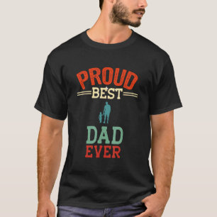 T-shirt Papa le meilleur pour la fête des pères 2023 enfan