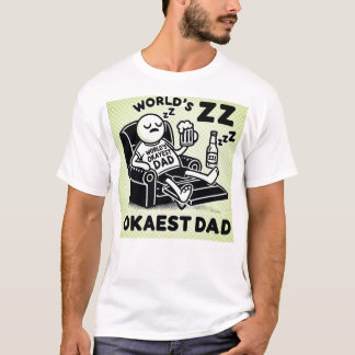 T-shirt Papa le plus malade du monde