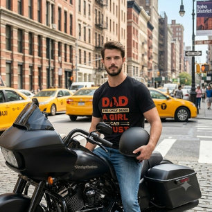 T-shirt "Papa - Le seul homme en qui une fille peu