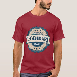 T-shirt papa légendaire