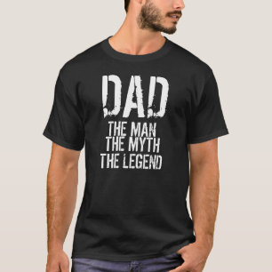 T-shirt Papa l'homme. Grand cadeau pour la fête des pères