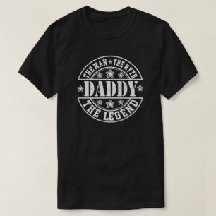 T-shirt Papa l'homme le mythe la fête des pères de légende