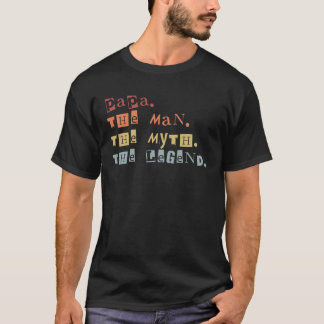 T-shirt Papa L'Homme Le Mythe La Légende