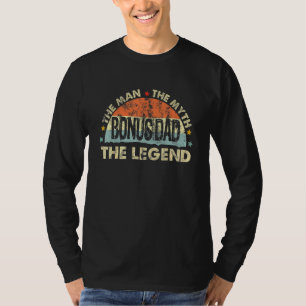 T-shirt Papa L'Homme Le Mythe La Légende Bonus Papa L'Homm
